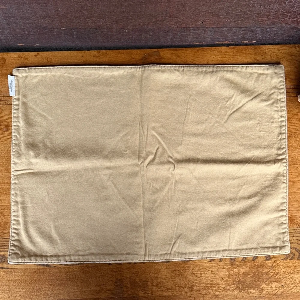 Pottery Barn Autumn Paisley Print Velvet Placemats (6) RETIRED pattern